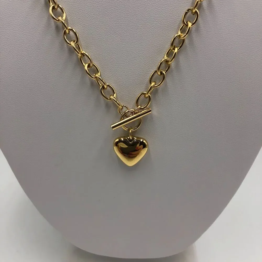 18K Gold Plated Stainless Steel 
